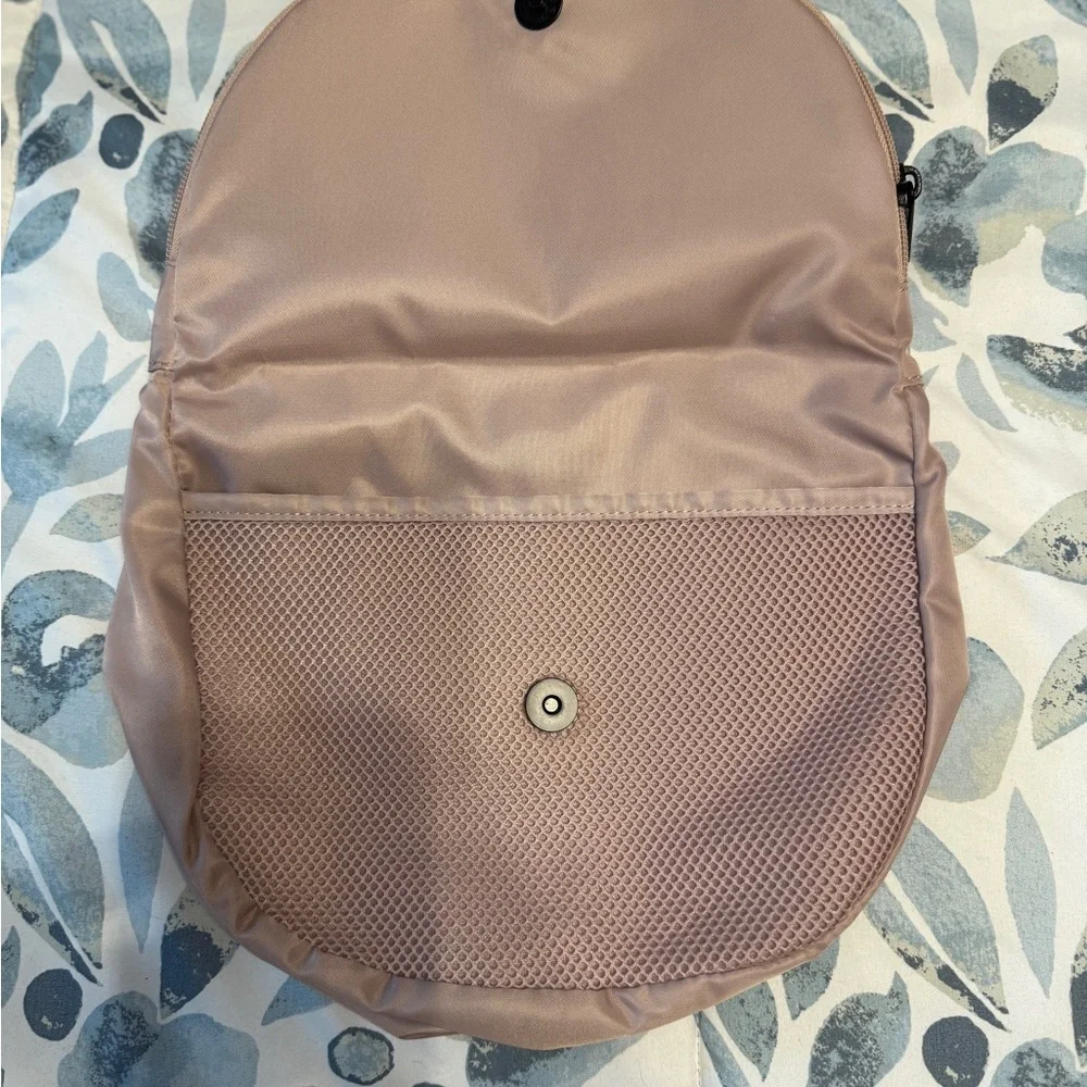 Puma Pink Crossbody Bag with Minimalist Design